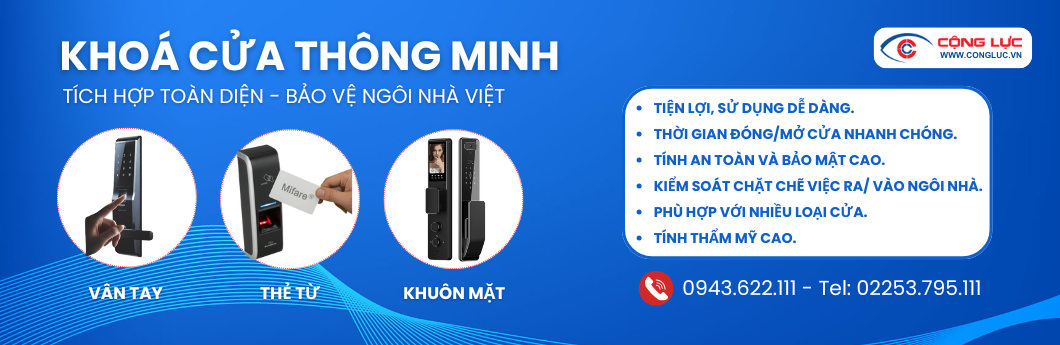 Lắp Đặt Khoá Cửa Vân Tay Giá Rẻ Nhất Tại Hải Phòng